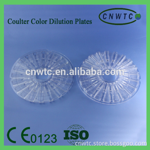 Coulter Color Dilution Plates